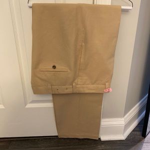 Brooks Brothers khaki straight leg.